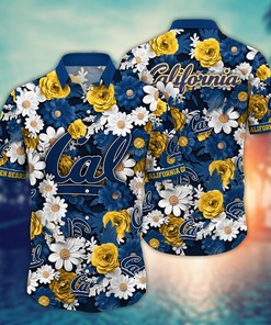 California Golden Bears NCAA Flower Hawaii Shirt For Fans Ver 19