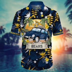 California Golden Bears NCAA Flower Hawaii Shirt For Fans Ver 2