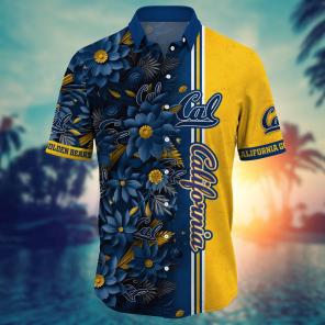 California Golden Bears NCAA Flower Hawaii Shirt For Fans Ver 4