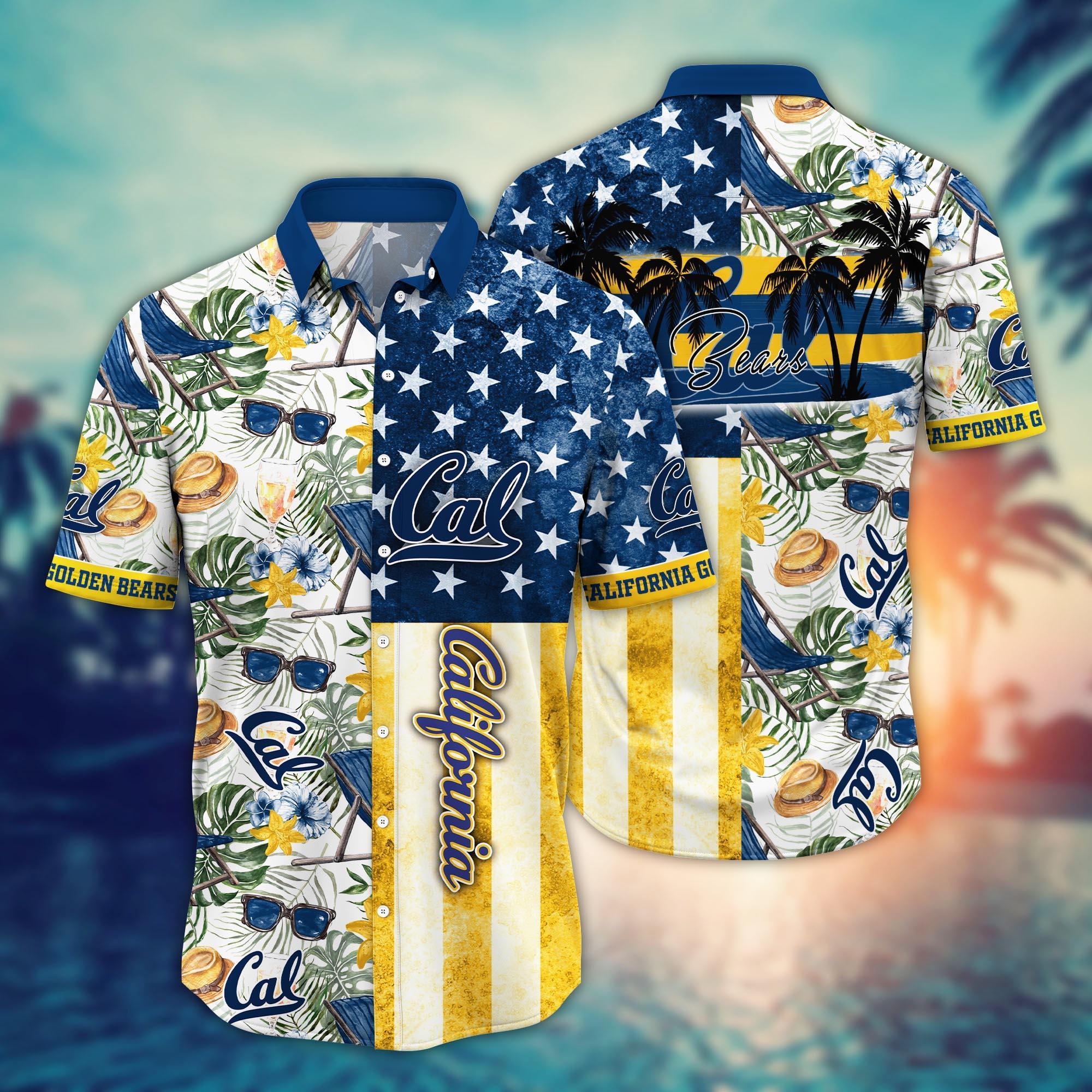 California Golden Bears NCAA Flower Hawaii Shirt For Fans Ver 6
