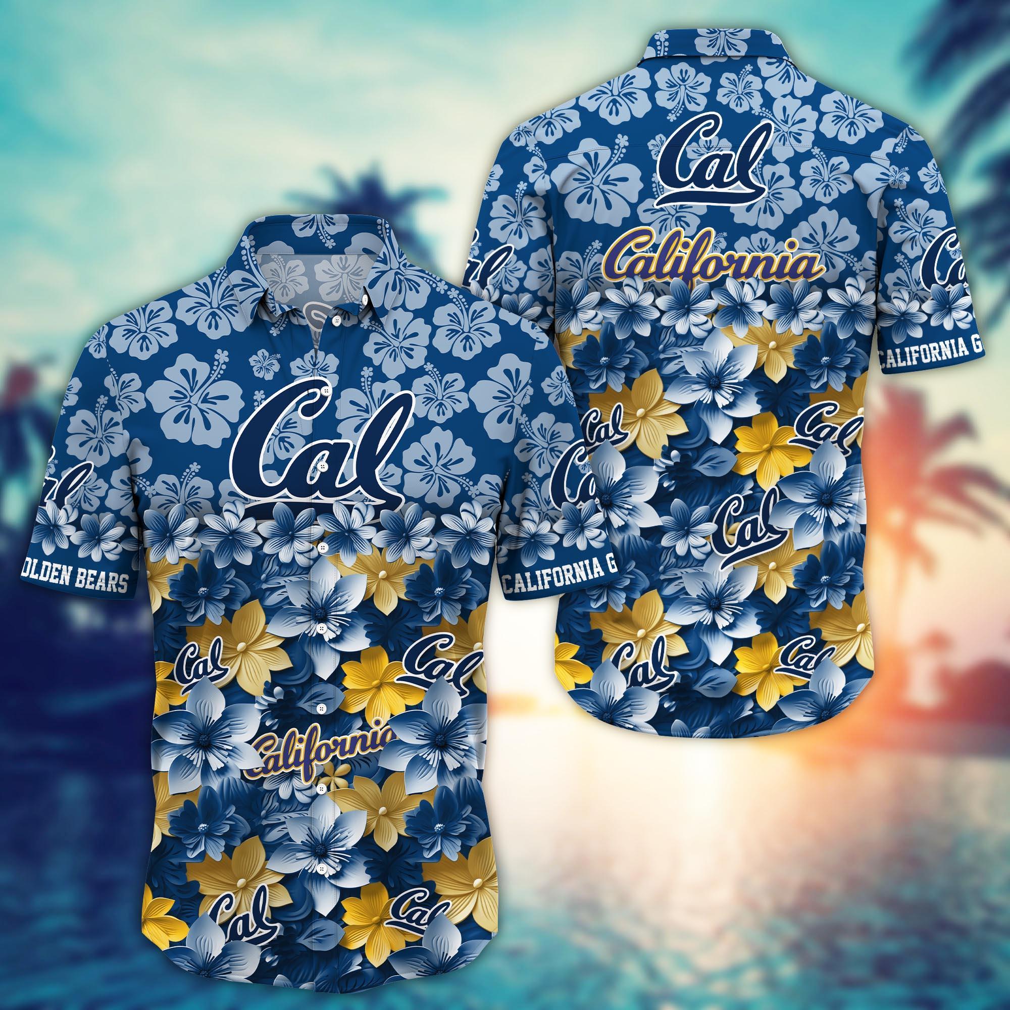 California Golden Bears NCAA Hawaiian Shirt Gift For Fan