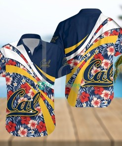 California Golden Bears NCAA Hibiscus Tropical Flower Hawaiian Shirt - Perfect for Summer 