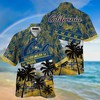 California Golden Bears NCAA Palm Tree Pattern Hawaii Shirt For Sports Fans