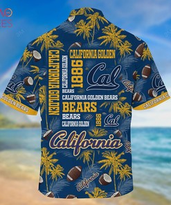 California Golden Bears NCAA3 Hawaiian Shirt & Shorts for Sports Fans