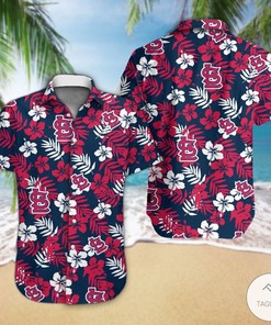 Casual and Comfortable St. Louis Cardinals Hawaiian Shirt