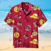 Celebrate Arkansas Razorbacks Wins with Football Emoji Pattern Hawaiian Shirt