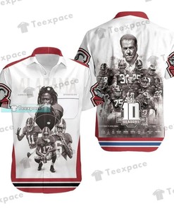 Celebrate Ten Years of Dominance with Alabama Crimson Tide 10 Seasons Nick Saban Decade Of Dominance Hawaiian Shirt
