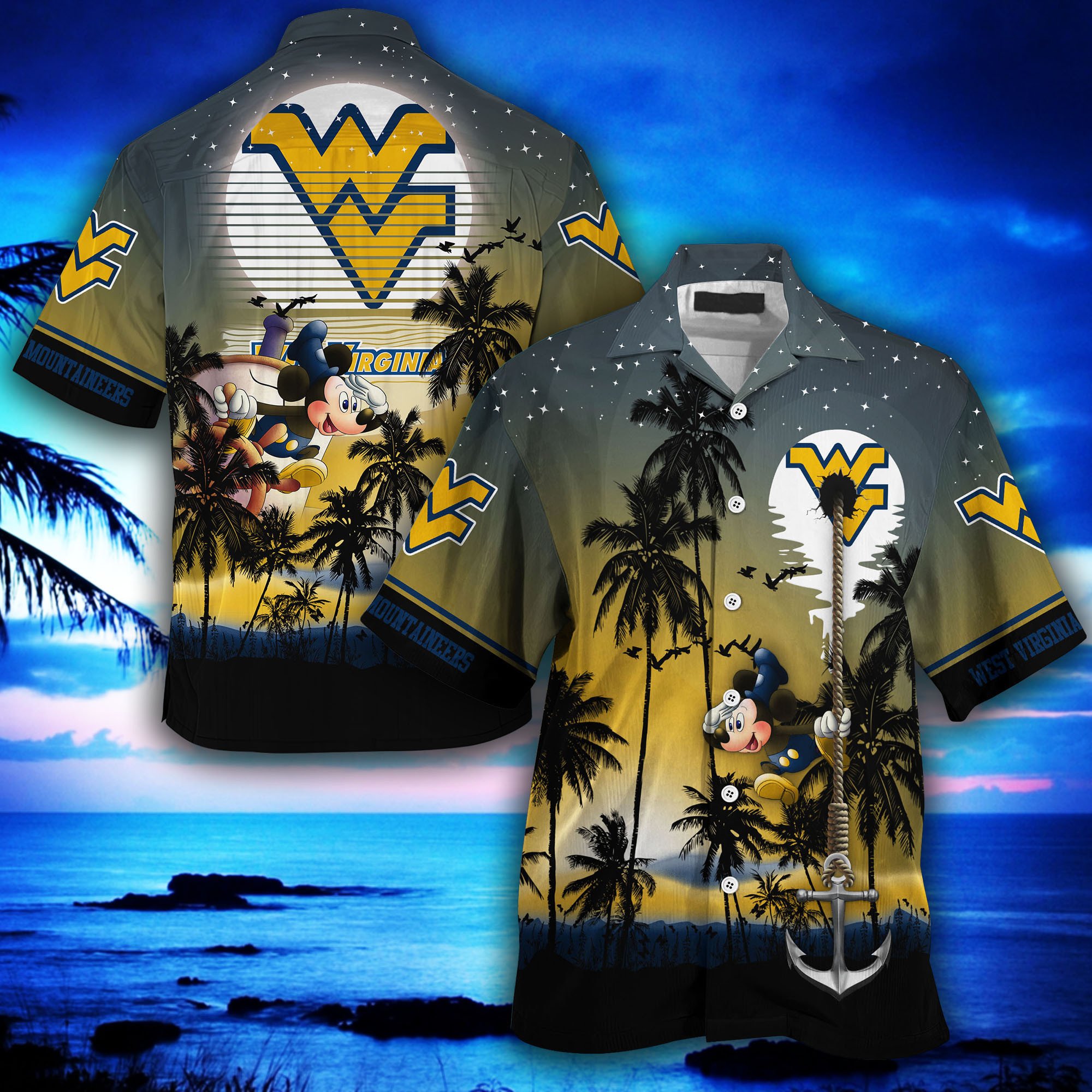 Celebrate Your Love for West Virginia Mountaineers with Hawaiian Shirts