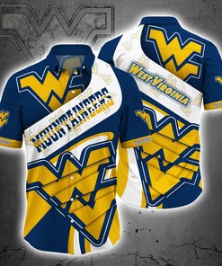 Celebrate Your Love for West Virginia Mountaineers with Hawaiian Shirts for Men