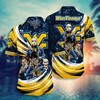 Celebrate Your Sporty Side with West Virginia Mountaineers Ncaa Hawaiian Shirt for Men and Women