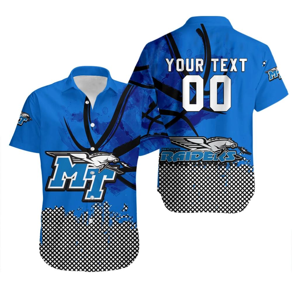 Cheer for Middle Tennessee Blue Raiders with NCAA Hawaiian Shirt for Men and Women