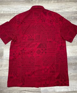 Chiliwear Men's Red Hawaiian Shirt 
Ideal for Casual Gatherings