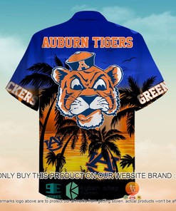 Chill Out in Auburn Tigers Palm Tree Hawaii Shirt 
Perfect for the Beach