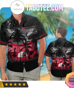 Cincinnati Bearcats Aloha Hawaii Shirt and Beach Short Set - Perfect for Summer Fun