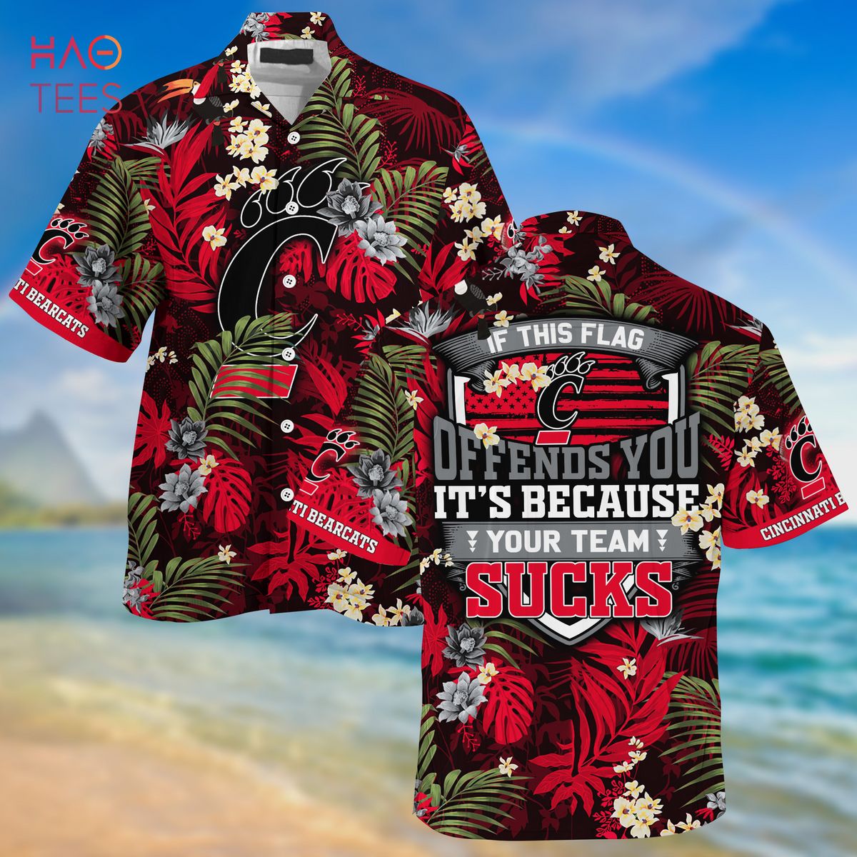 Cincinnati Bearcats Hawaiian Shirt - Hot New Season Trend