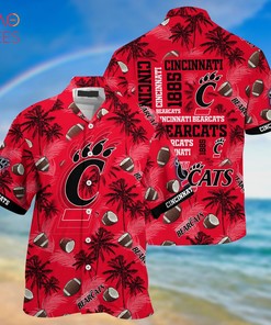 Cincinnati Bearcats Hawaiian Shirt & Shorts - Tropical Patterns for Fans