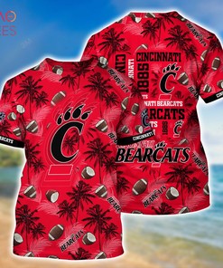 Cincinnati Bearcats Hawaiian Shirt & Shorts - Tropical Patterns for Fans