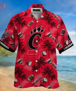 Cincinnati Bearcats Hawaiian Shirt & Shorts - Tropical Patterns for Fans