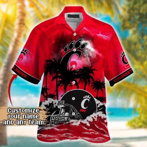 Cincinnati Bearcats NCAA Best Hawaiian Shirt Ever- Customize Any Team Any League