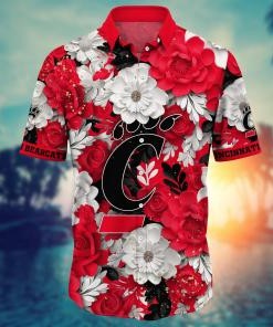 Cincinnati Bearcats NCAA Flower Hawaii Shirt For Fans Ver 12