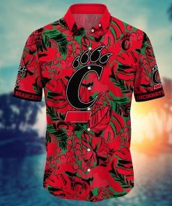 Cincinnati Bearcats NCAA Flower Hawaii Shirt For Fans Ver 13