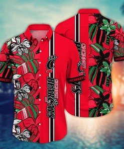 Cincinnati Bearcats NCAA Flower Hawaii Shirt For Fans Ver 15