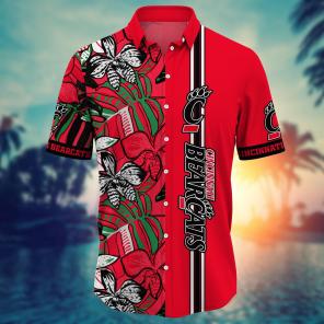 Cincinnati Bearcats NCAA Flower Hawaii Shirt For Fans Ver 15