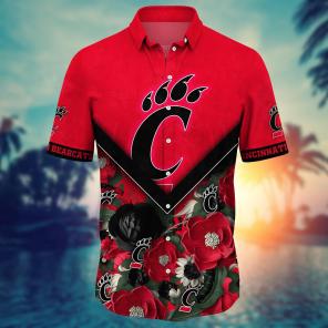 Cincinnati Bearcats NCAA Flower Hawaii Shirt For Fans Ver 17