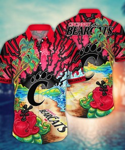 Cincinnati Bearcats NCAA Flower Hawaii Shirt For Fans Ver 20