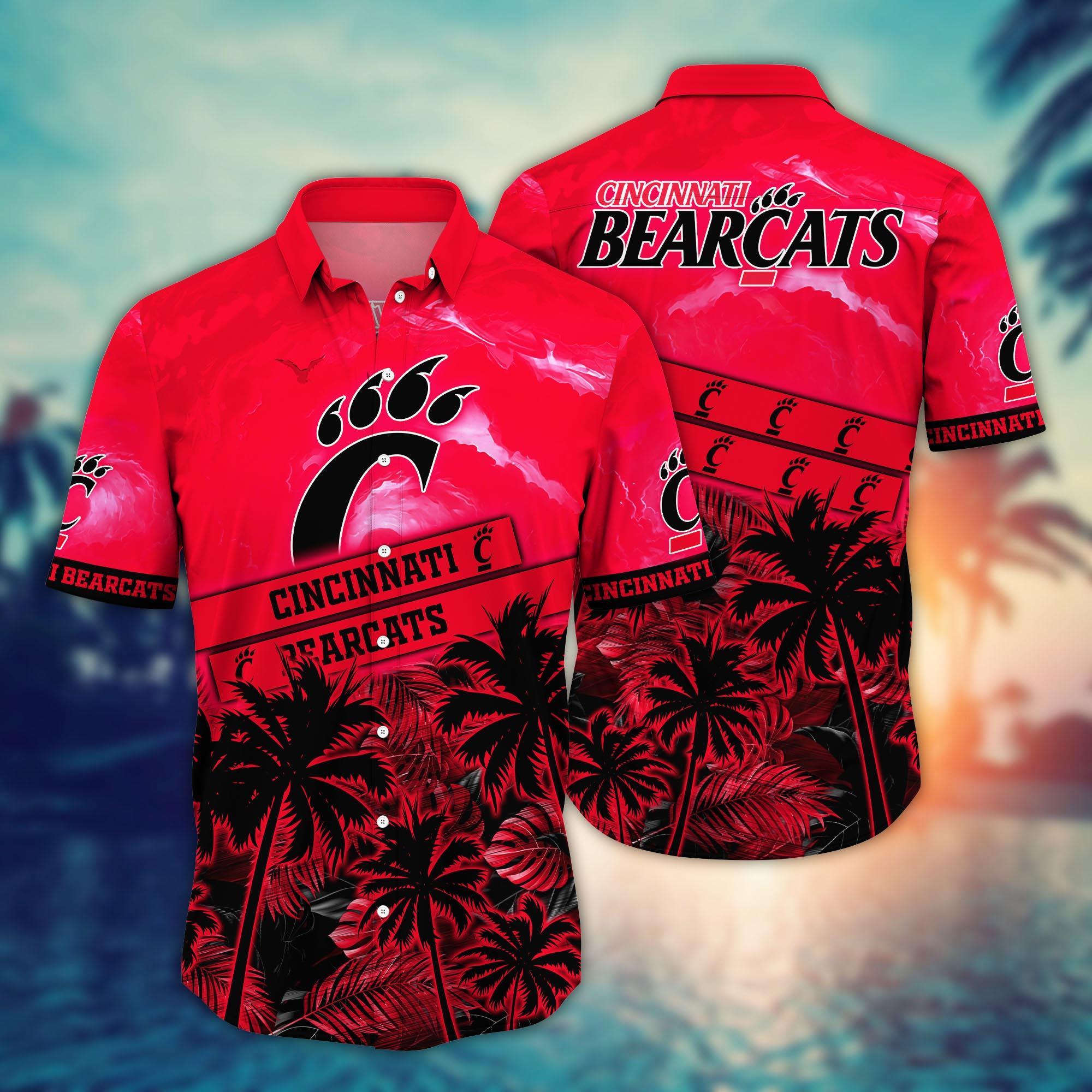 Cincinnati Bearcats NCAA Flower Hawaii Shirt For Fans Ver 22