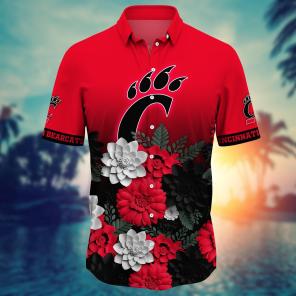 Cincinnati Bearcats NCAA Flower Hawaii Shirt For Fans Ver 28