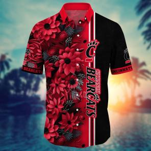 Cincinnati Bearcats NCAA Flower Hawaii Shirt For Fans Ver 3