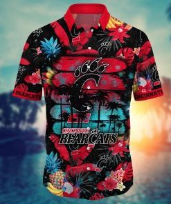 Cincinnati Bearcats NCAA Flower Hawaii Shirt For Fans Ver 34