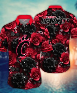 Cincinnati Bearcats NCAA Flower Hawaii Shirt For Fans Ver 4