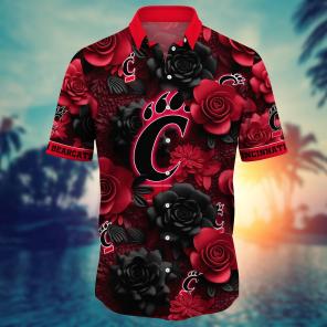 Cincinnati Bearcats NCAA Flower Hawaii Shirt For Fans Ver 4