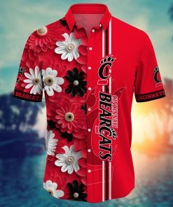 Cincinnati Bearcats NCAA Flower Hawaii Shirt For Fans Ver 5