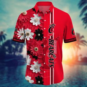 Cincinnati Bearcats NCAA Flower Hawaii Shirt For Fans Ver 5