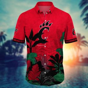 Cincinnati Bearcats NCAA Flower Hawaii Shirt For Fans Ver 6