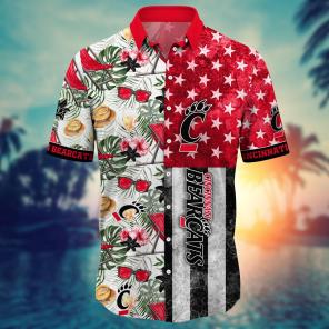 Cincinnati Bearcats NCAA Flower Hawaii Shirt For Fans Ver 7