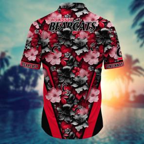 Cincinnati Bearcats NCAA Hawaiian Shirt, Aloha Shirt Ver 2