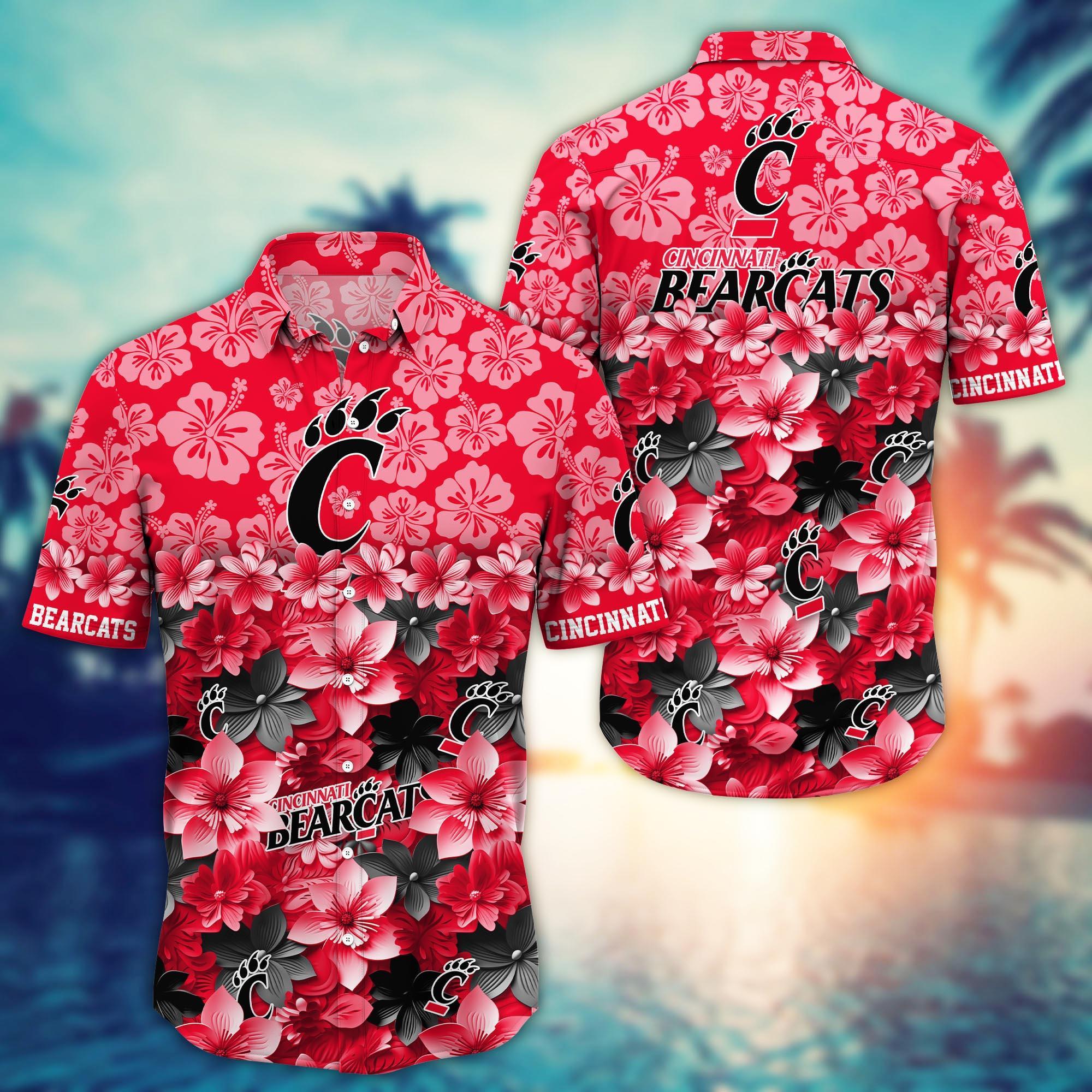 Cincinnati Bearcats NCAA Hawaiian Shirt Gift For Fan