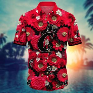 Cincinnati Bearcats NCAA Hawaiian Shirt for This Summer Customize Shirt Any Team