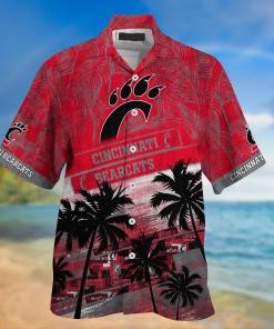 Cincinnati Bearcats NCAA Palm Tree Pattern Hawaii Shirt For Sports Fans