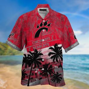 Cincinnati Bearcats NCAA Palm Tree Pattern Hawaii Shirt For Sports Fans