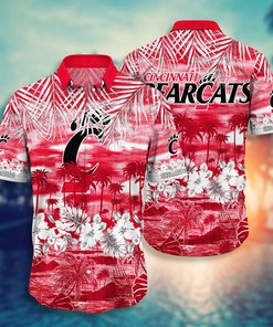 Cincinnati Bearcats Stylish Button Down Hawaiian Shirt