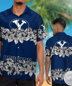 Classic BYU Cougars Hawaiian Shirt for Fans 