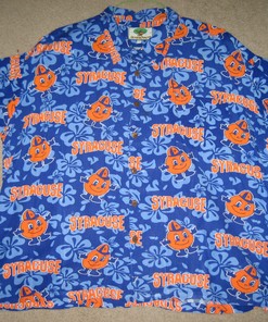 Classic 'Otto The Orange' Hawaiian Shirt for Syracuse University Fans