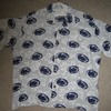 Classic Penn State Nittany Lions Hawaiian Shirt 'Nittany Lion Logo', Size Small