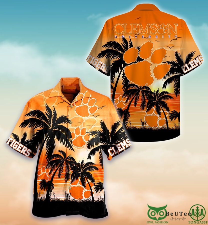 Clemson Tigers Baby Yoda NCAA Hawaiian Shirt - Ideal Gift For Fans
