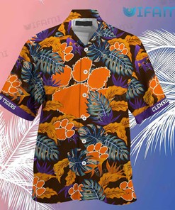 Clemson Tigers Hawaiian Shirt - Stress Blessed Obsessed Clemson Gift